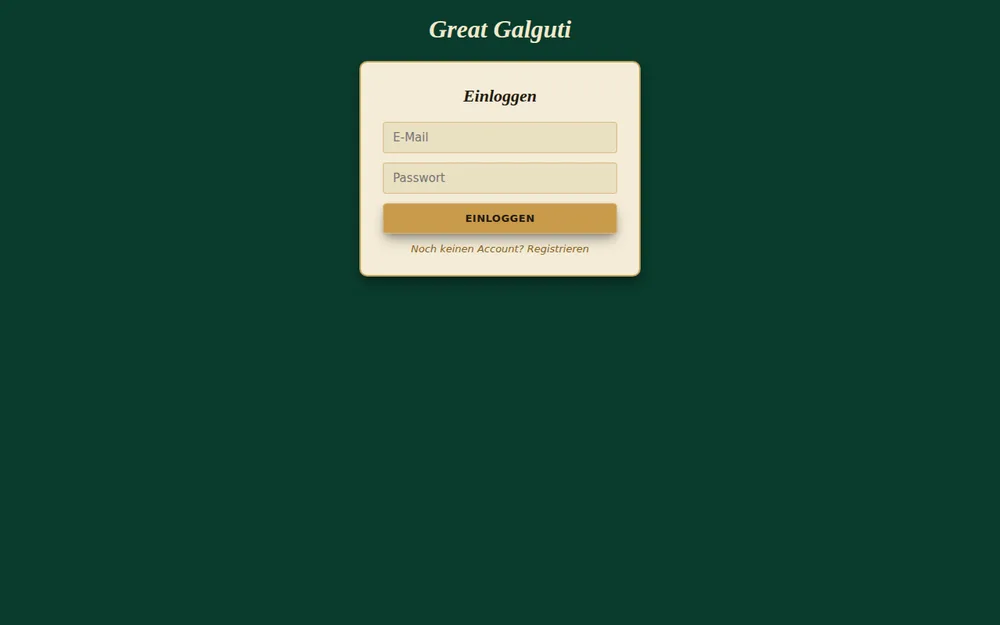 Login-Screen